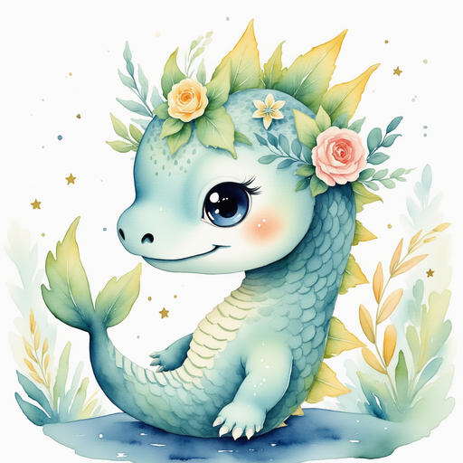 Nessie Sparkles gently touches the stone wall. In the background, faint stars twinkle around carved patterns