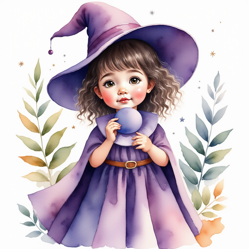 Show Willow Charms taking a calming breath while holding her hat against her chest. In the background, silver moonlight reflecting on broad leaves.