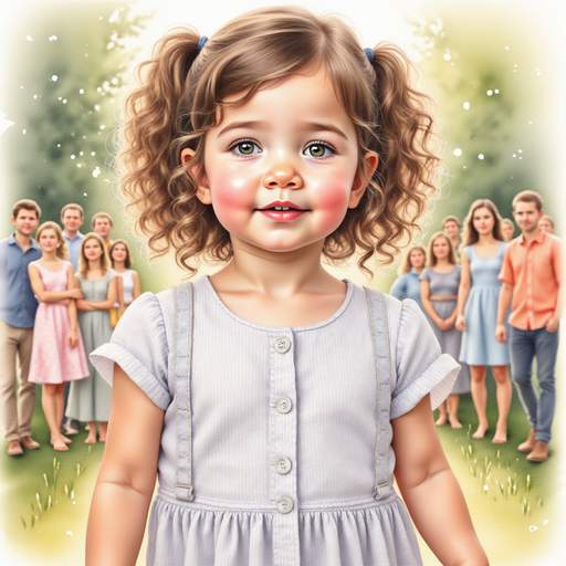 Sofia standing in front of the crowd, with a determined look on her face.