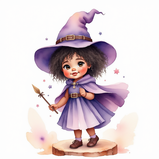 Willow Charms - who is black - leans over the pedestal, holding her wand. In the background, a circular stone platform stands firm.