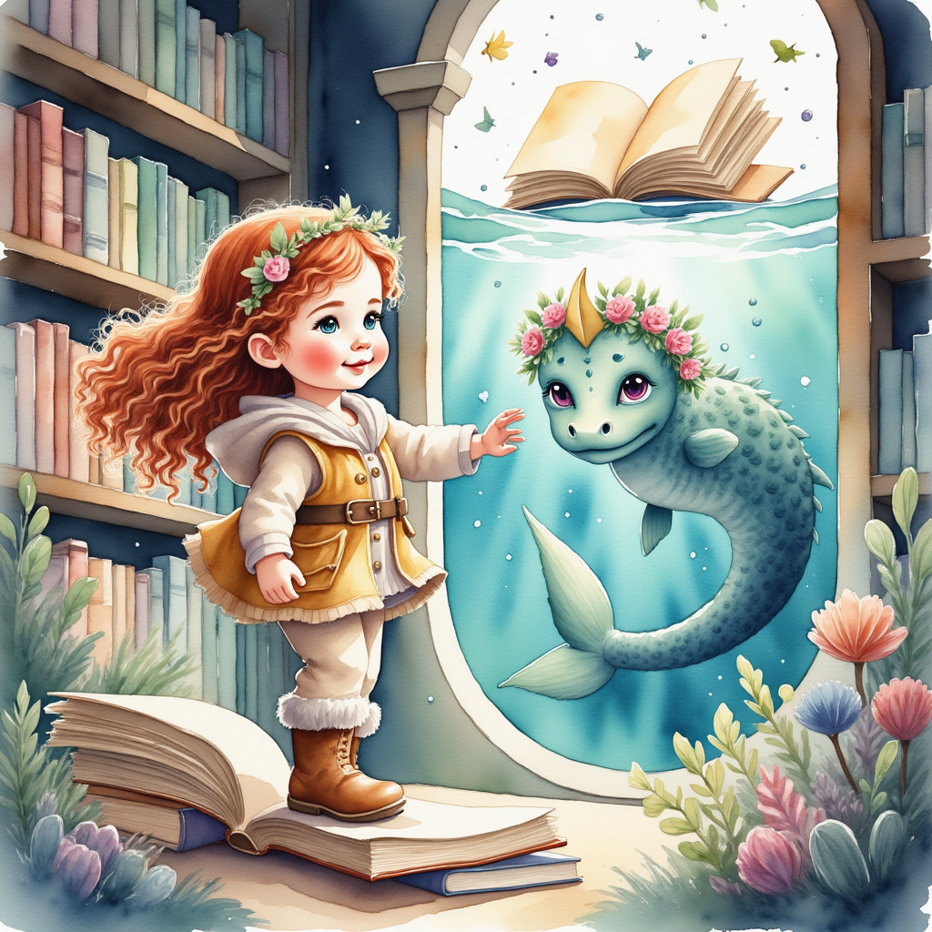 Bolda and Nessie's Great Library Adventure
