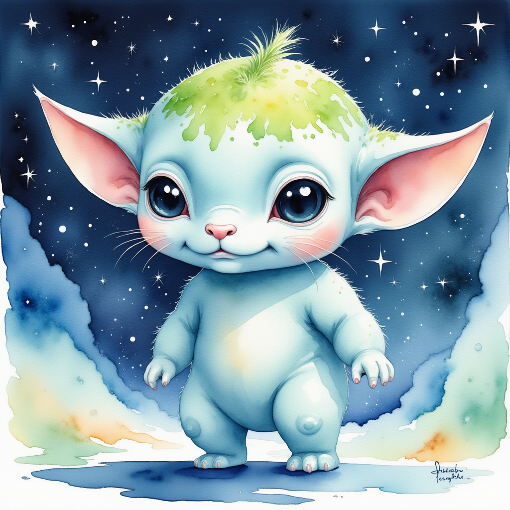 Zibloo and Frostyline's Home in the Stars