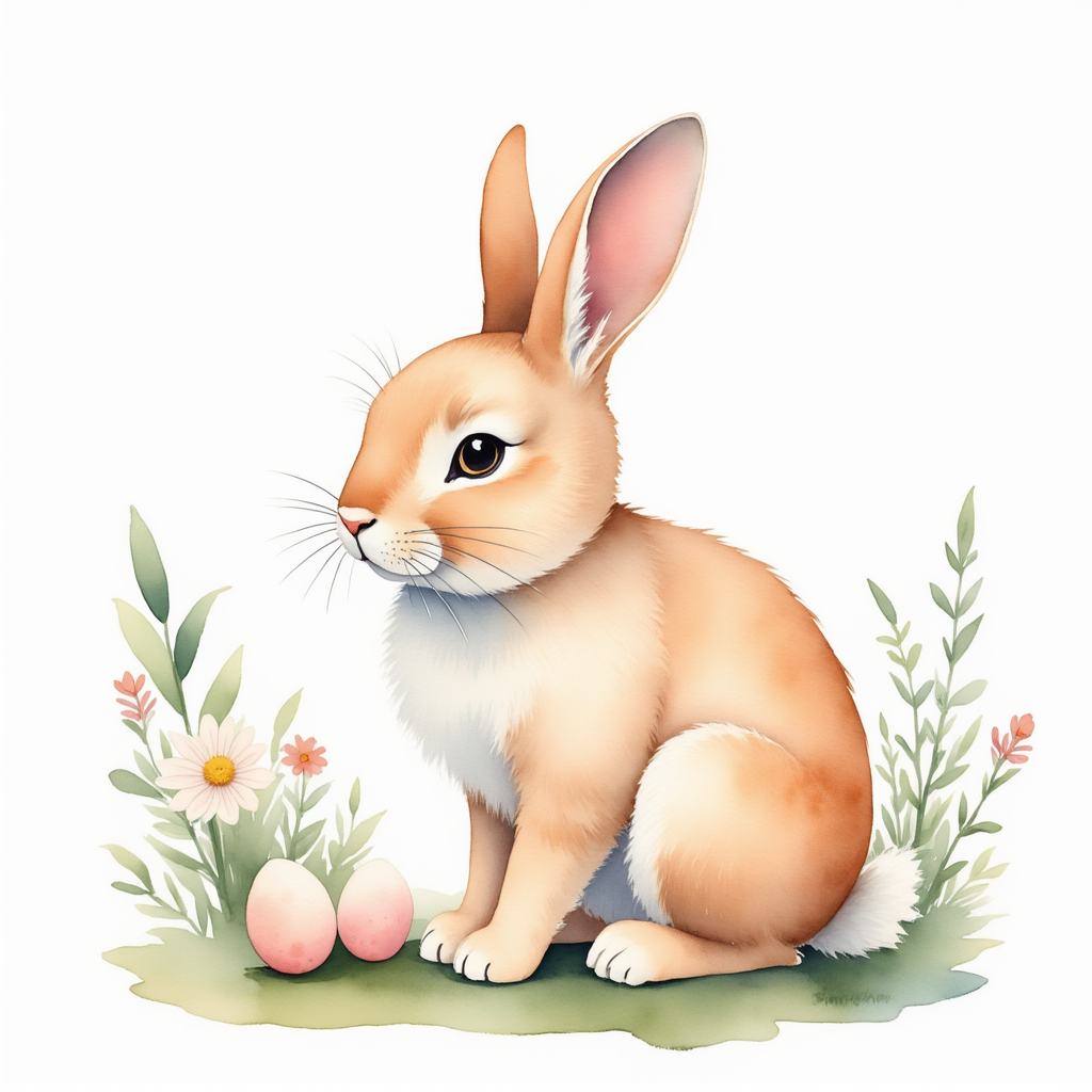 The Easter bunny