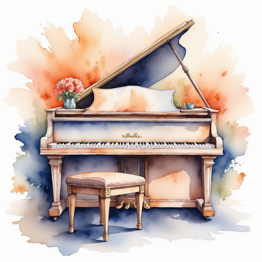 A piano